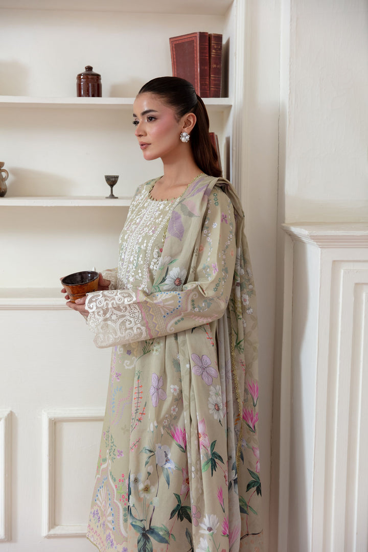 Unstitched summer-talesLawn 3 Piece