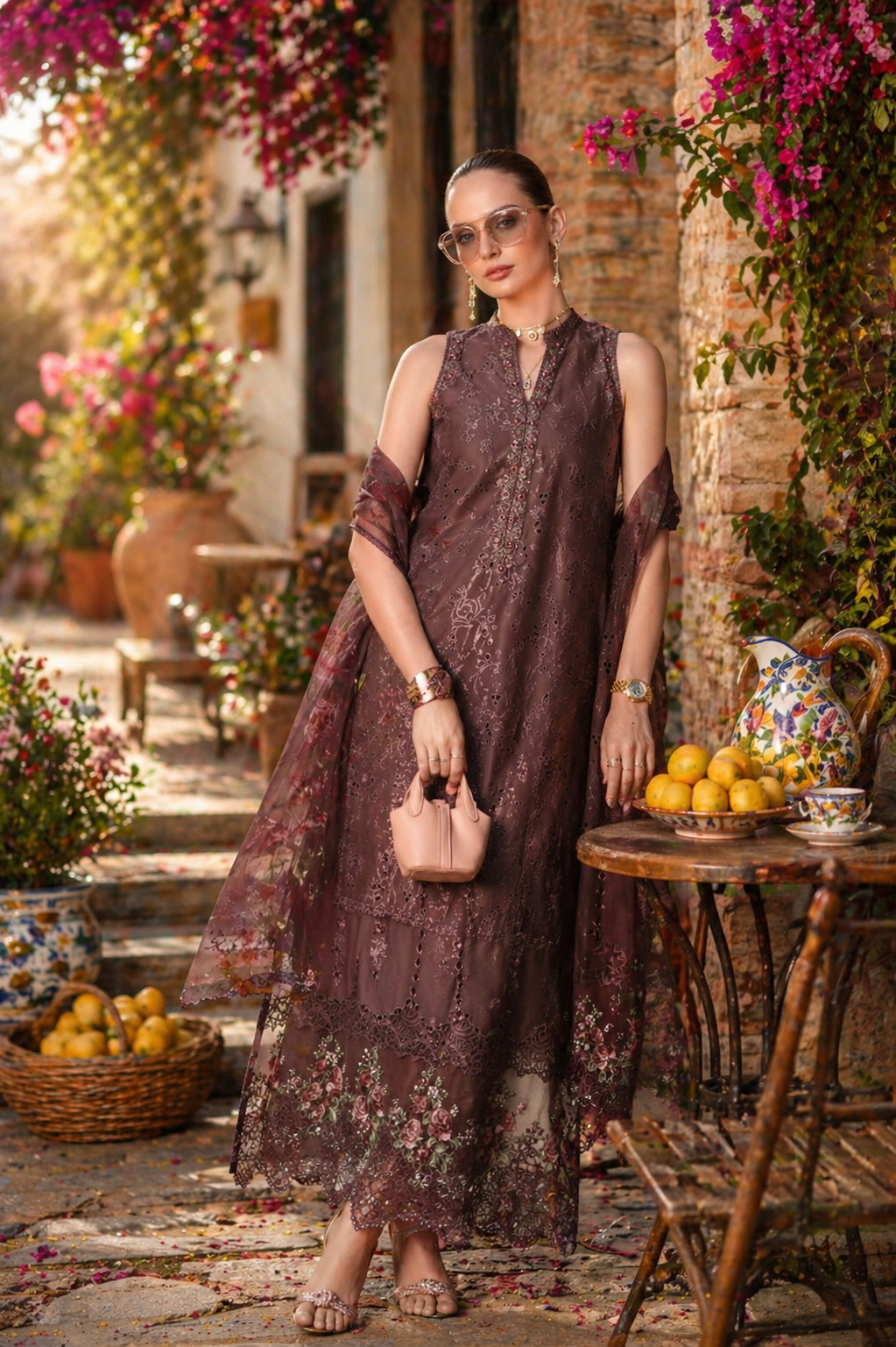 Noor Luxury Eid Schiffli Laserkari &