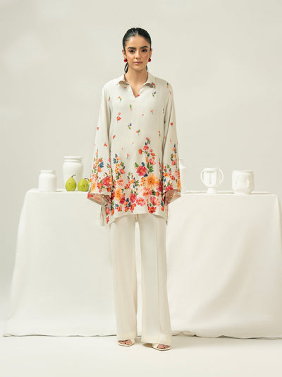 Linen Kurti-Printed (Pret)
