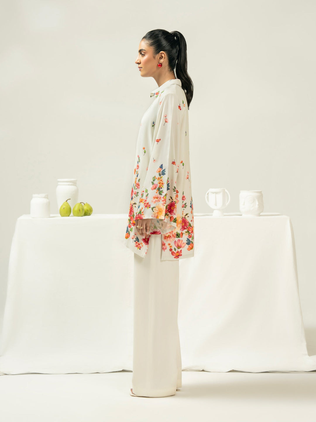 Linen Kurti-Printed (Pret)