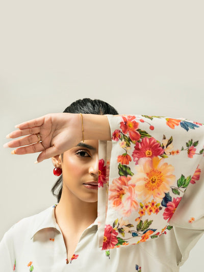 Linen Kurti-Printed (Pret)