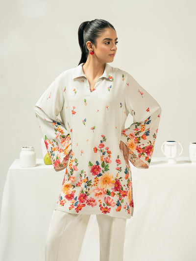 Linen Kurti-Printed (Pret)