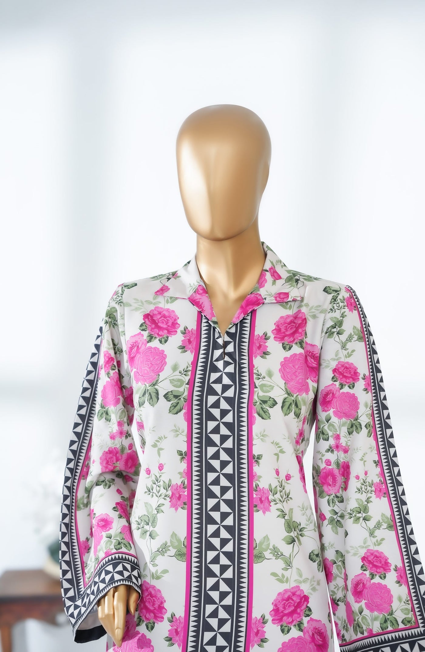 Digital Printed Stitched 2 Piece Suit