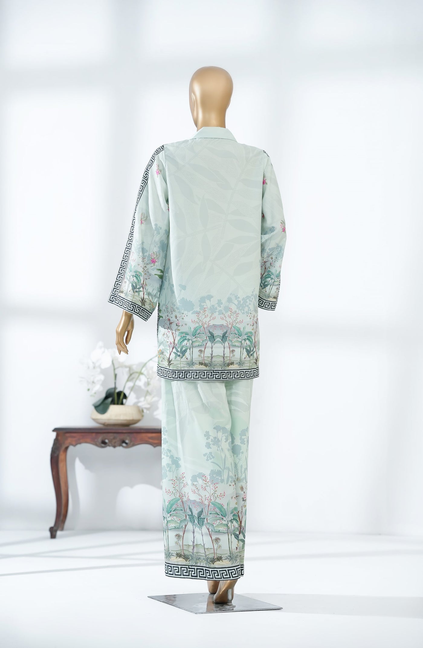 Digital Printed Stitched 2 Piece Suit