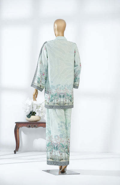 Digital Printed Stitched 2 Piece Suit