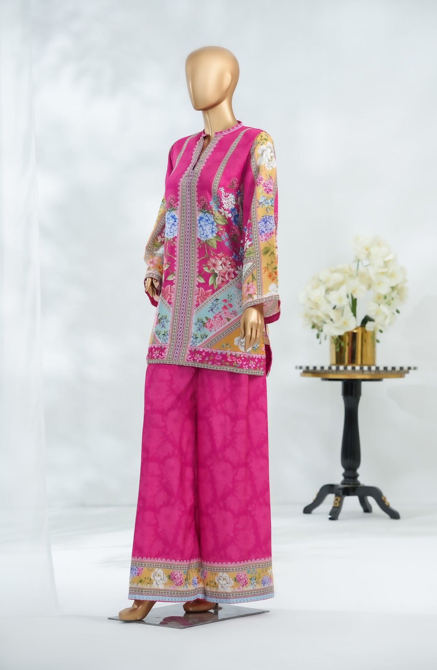 Digital Printed Stitched 2 Piece Suit