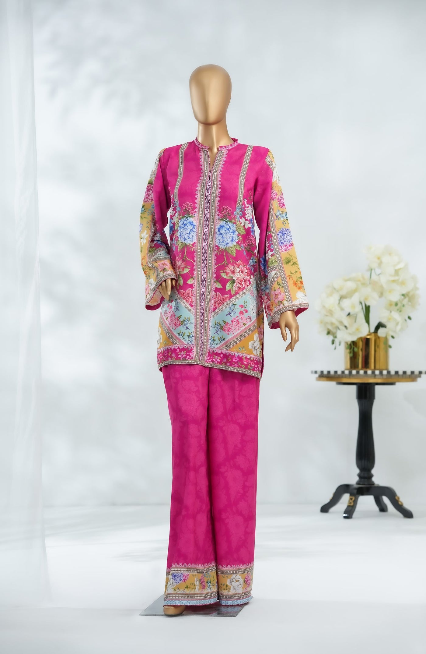 Digital Printed Stitched 2 Piece Suit