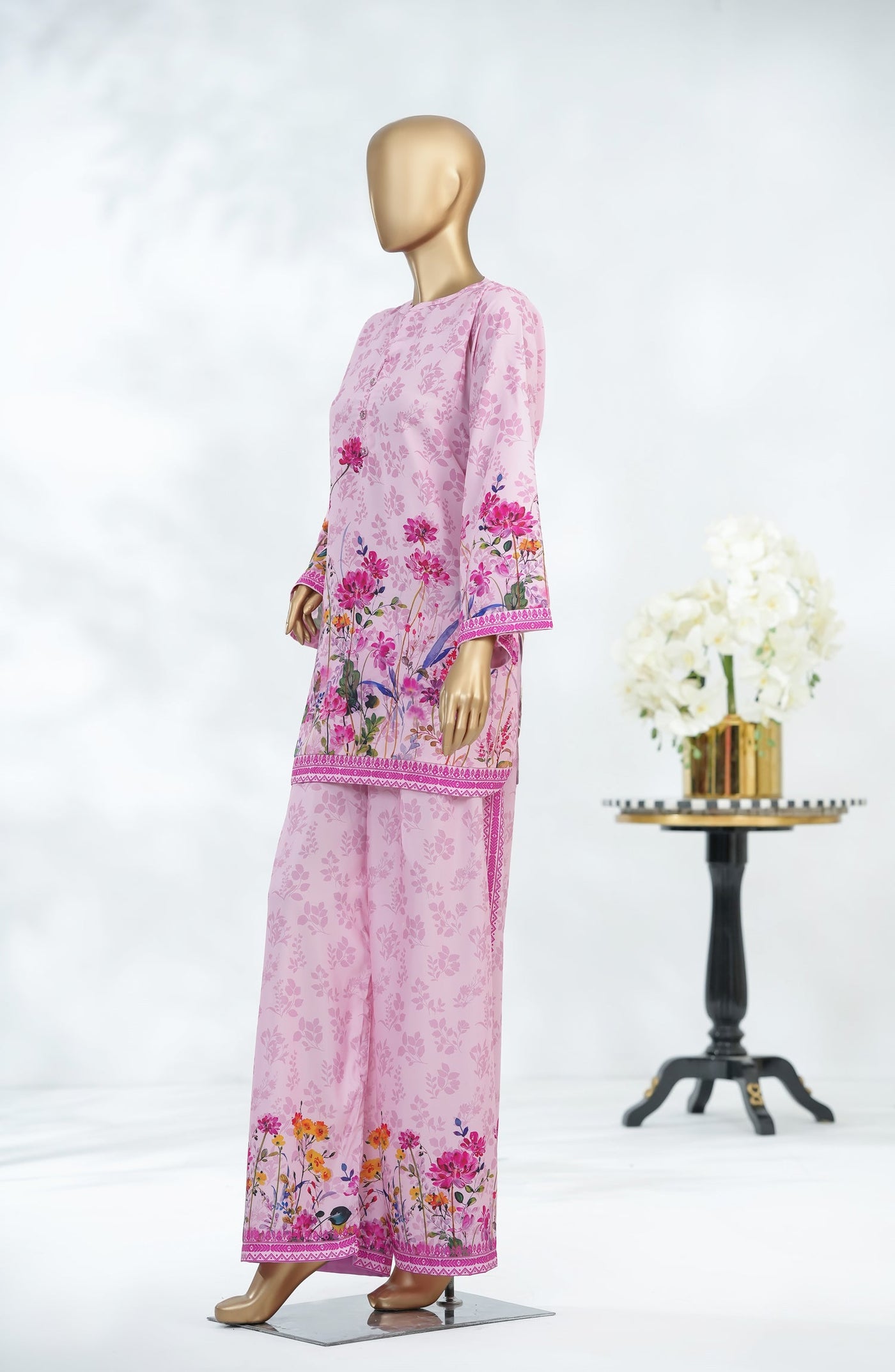 Digital Printed Stitched 2 Piece Suit