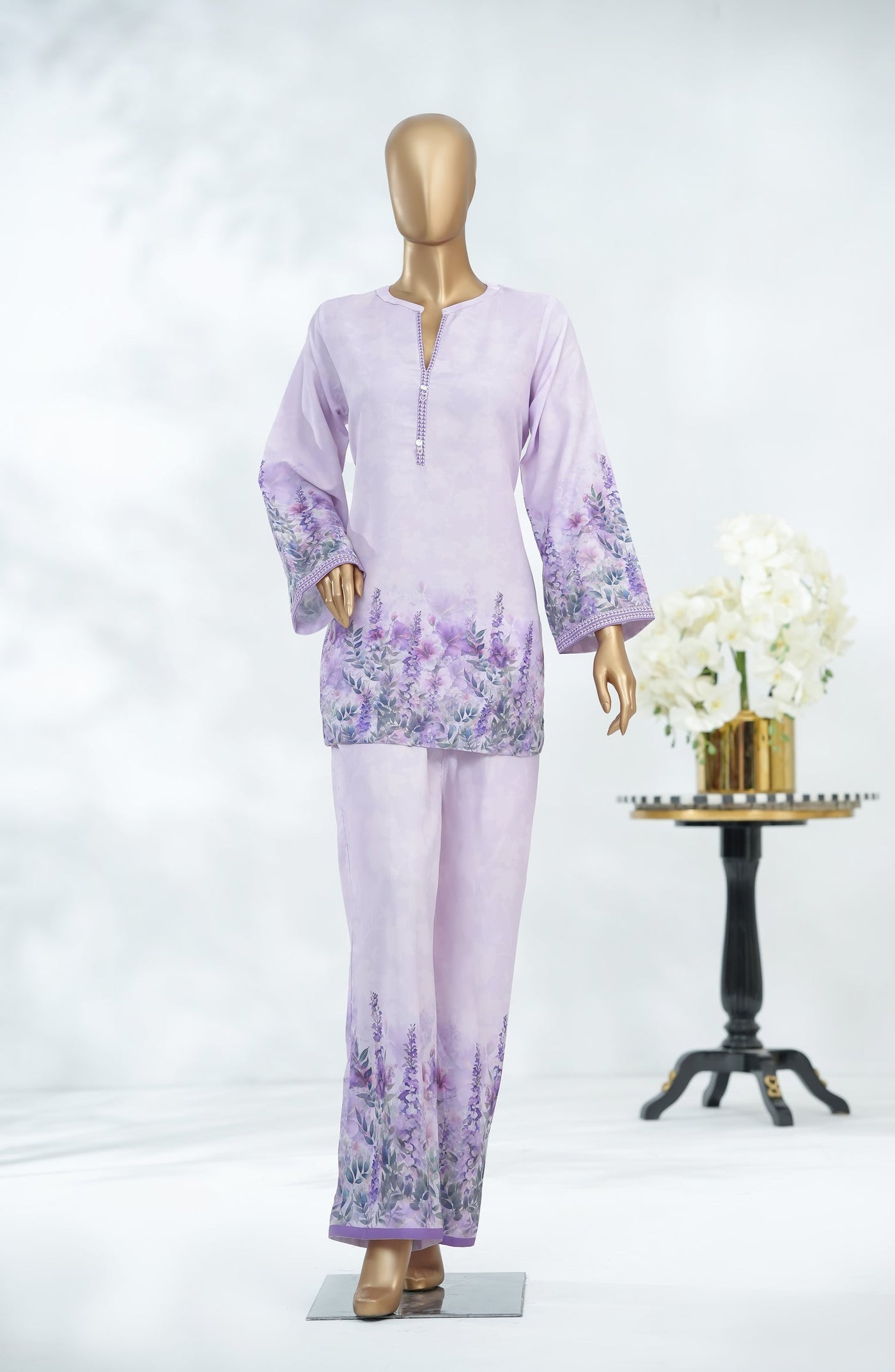 Digital Printed Stitched 2 Piece Suit