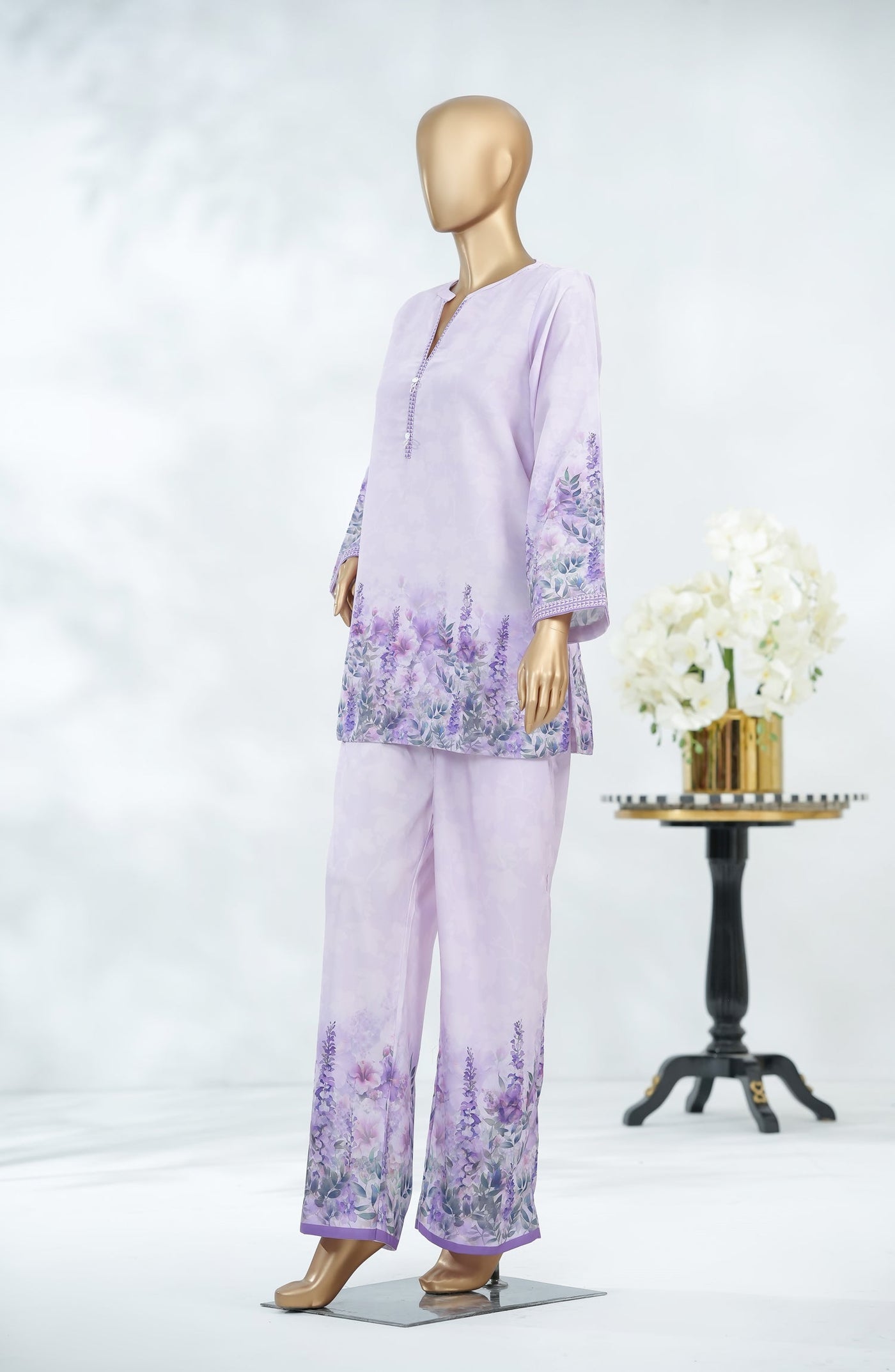 Digital Printed Stitched 2 Piece Suit