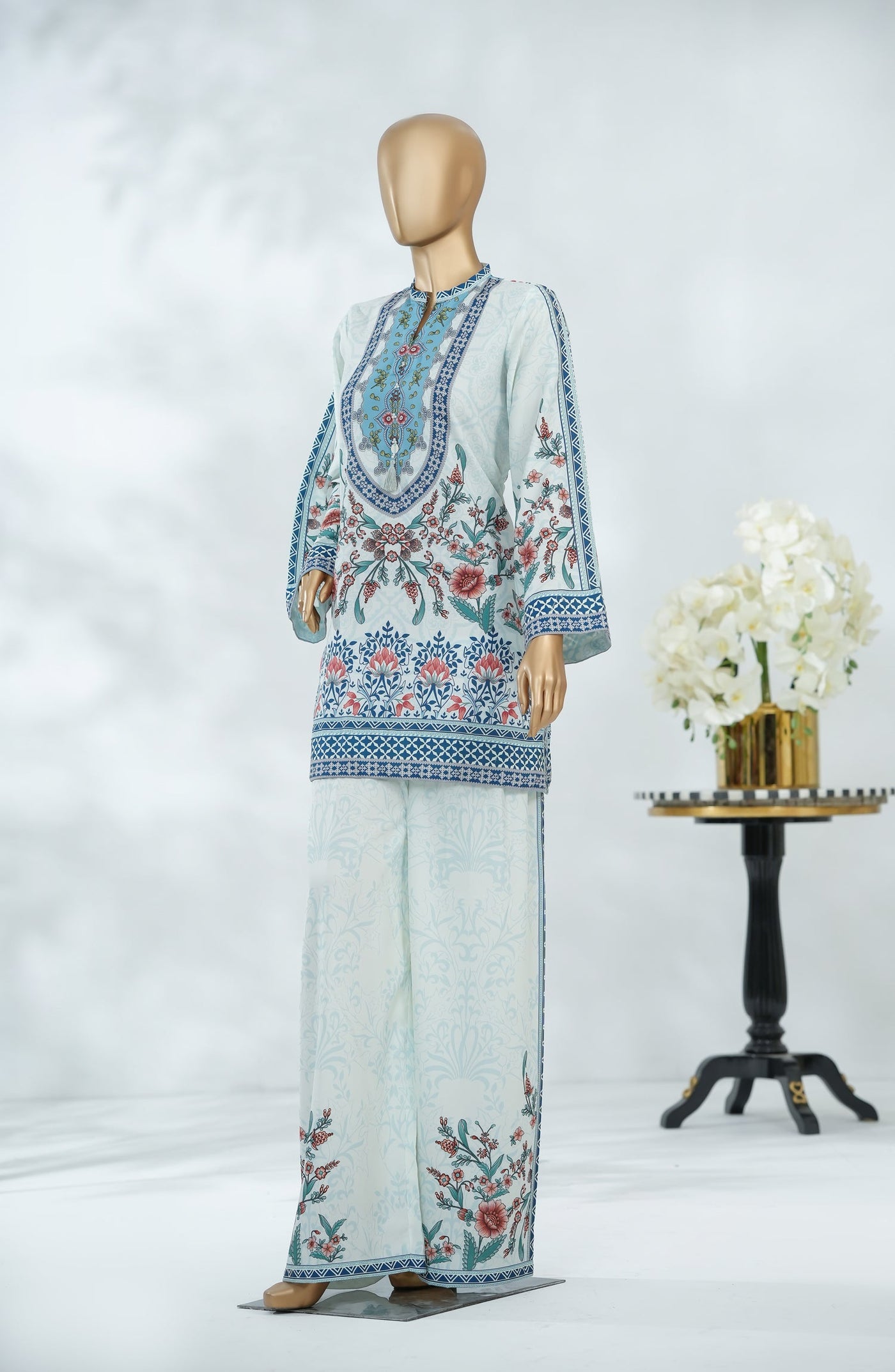 Digital Printed Stitched 2 Piece Suit