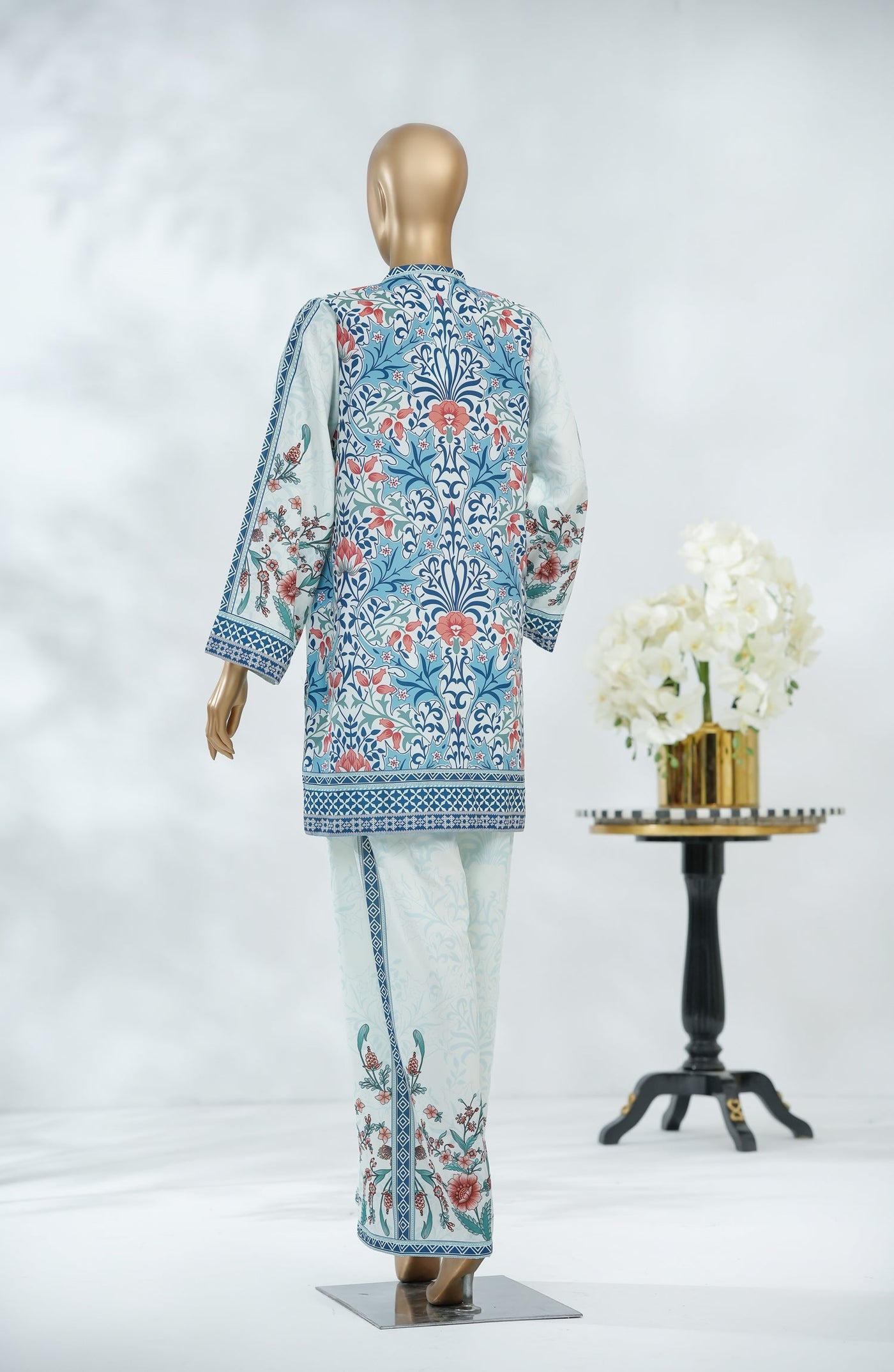 Digital Printed Stitched 2 Piece Suit