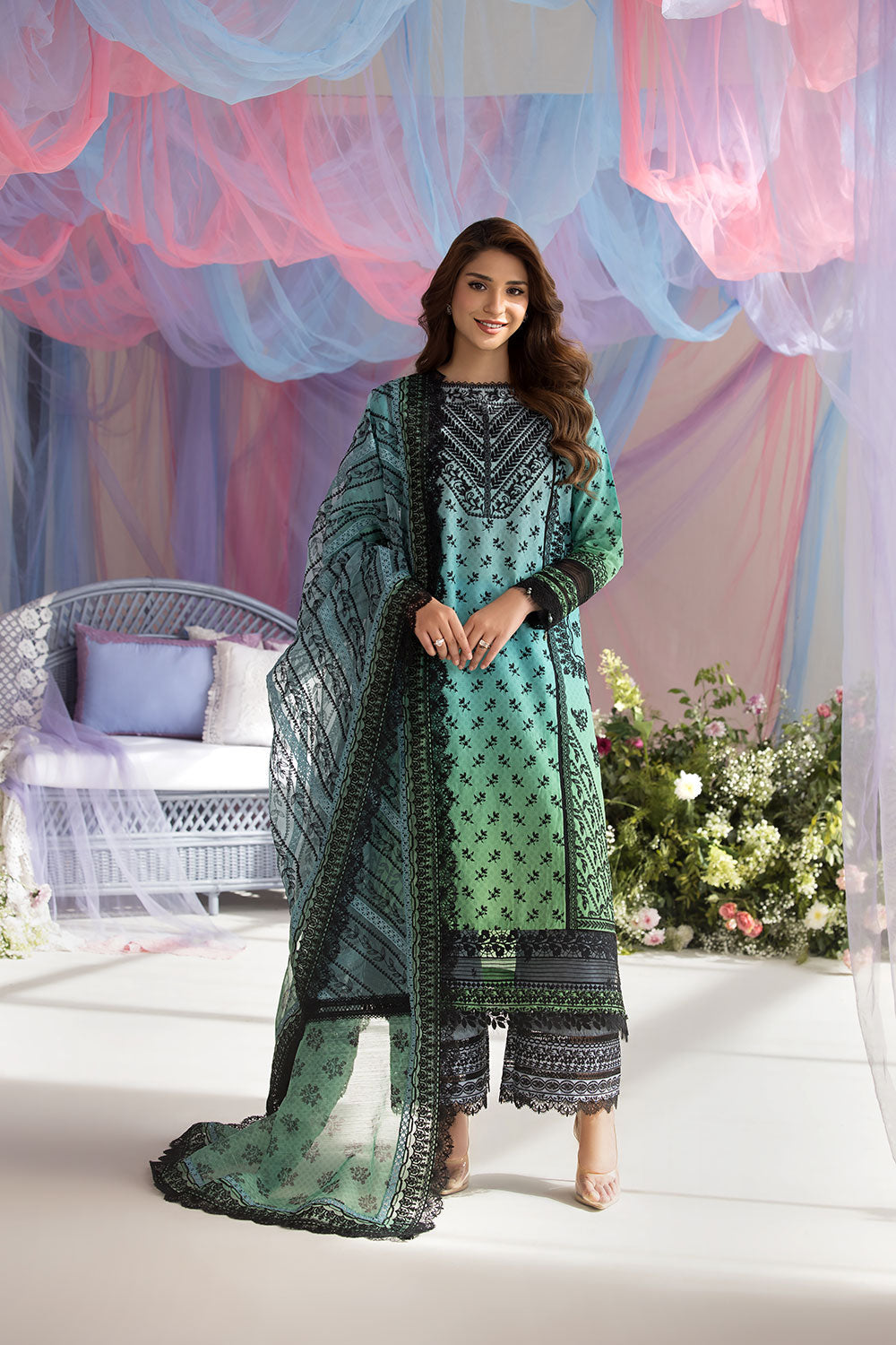Embroidered Luxury Lawn