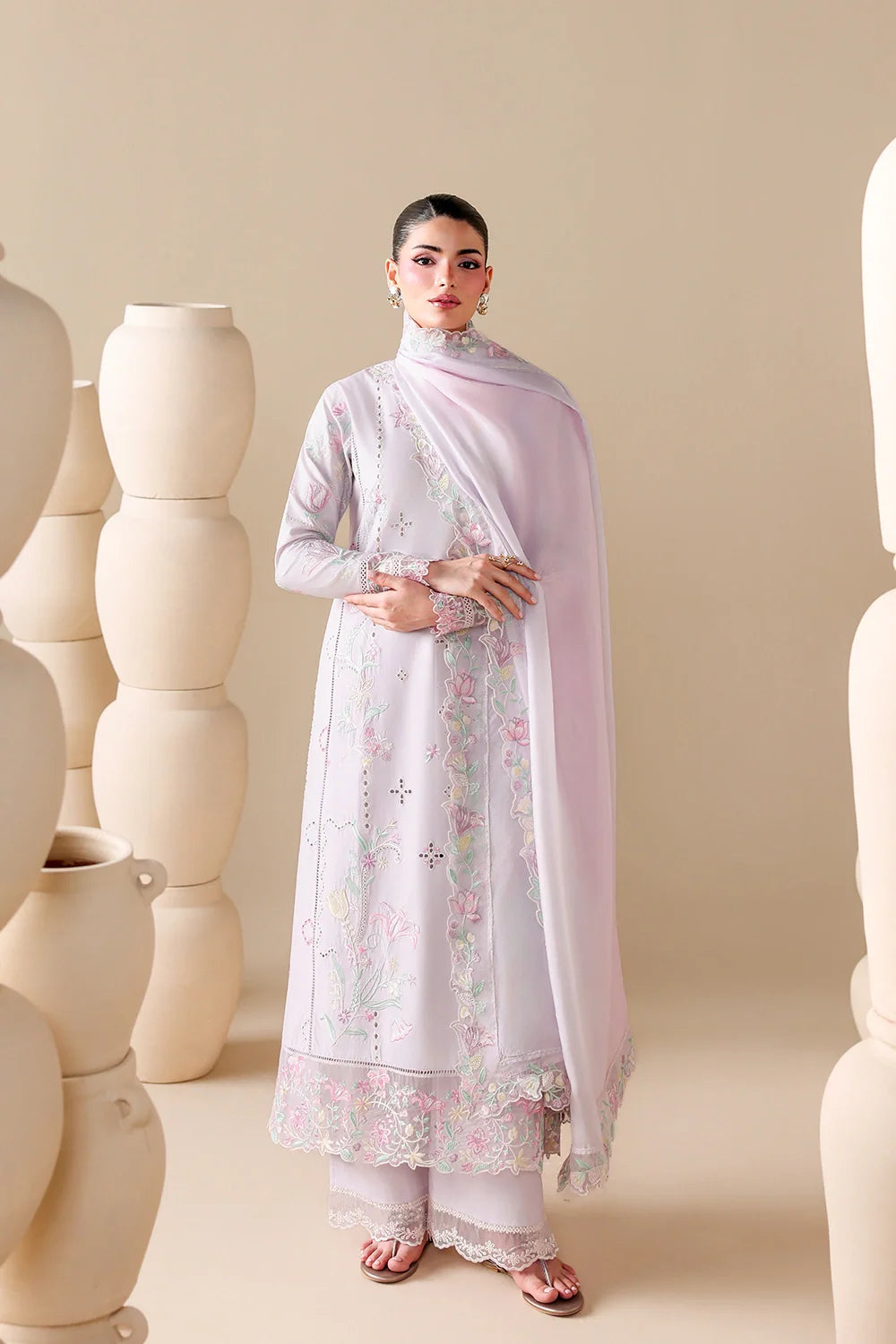 Embroidered Lawn 3 Piece Unstitched