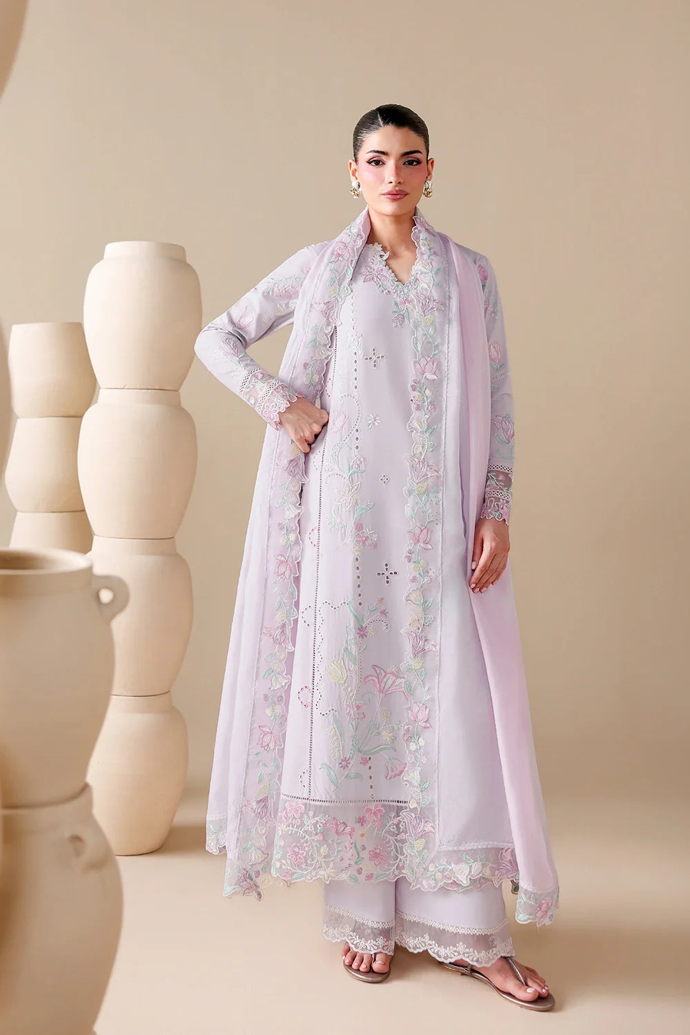 Embroidered Lawn 3 Piece Unstitched
