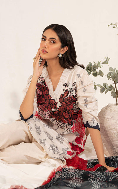 Asifa & Nabeel-Printed Unstitched Lawn LL-10