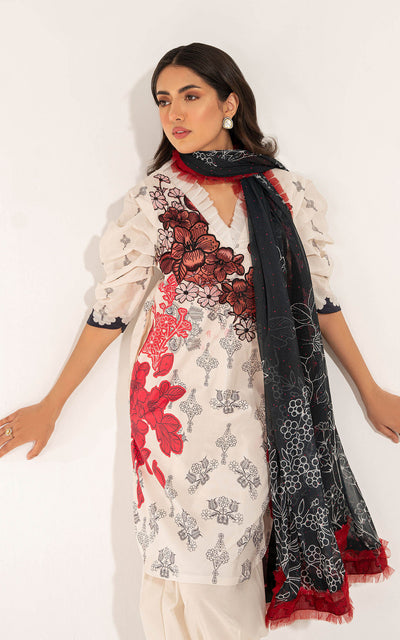 Asifa & Nabeel-Printed Unstitched Lawn LL-10