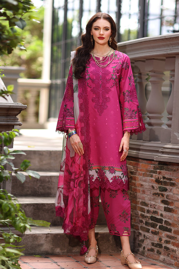3-PC Unstitched Embroidered Lawn Collection