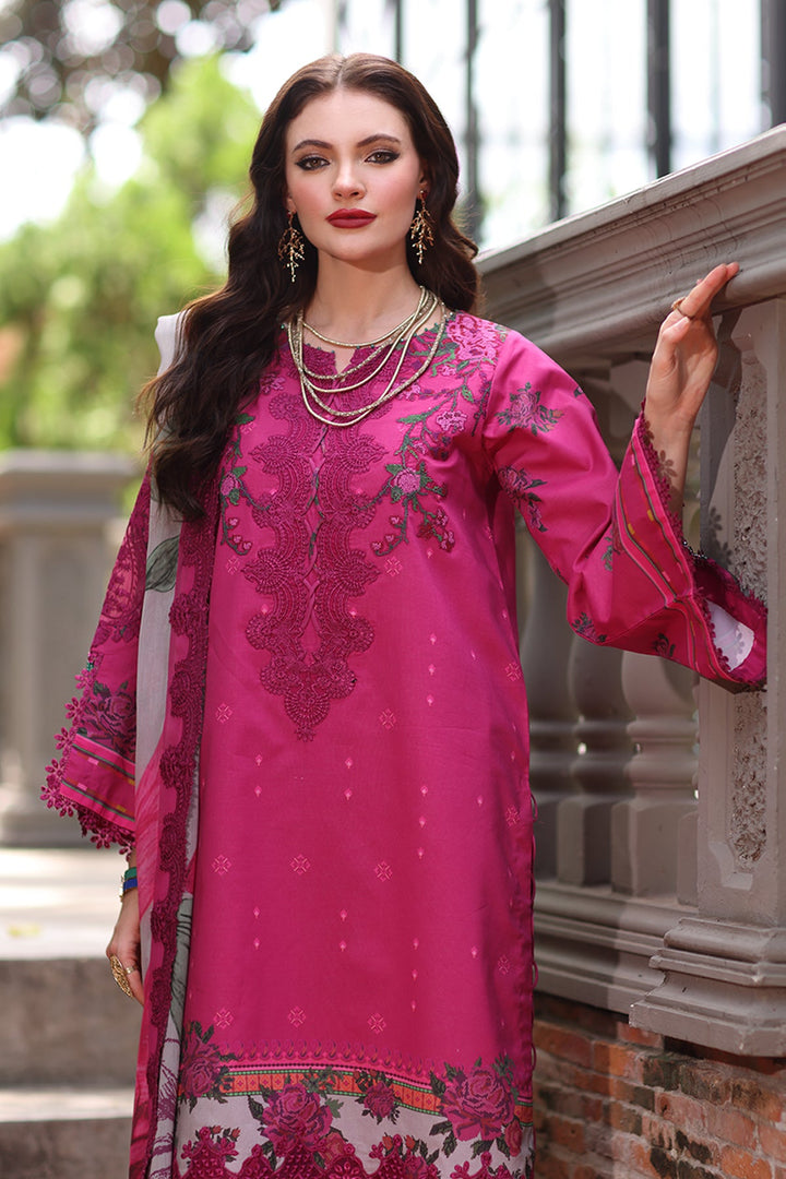 3-PC Unstitched Embroidered Lawn Collection