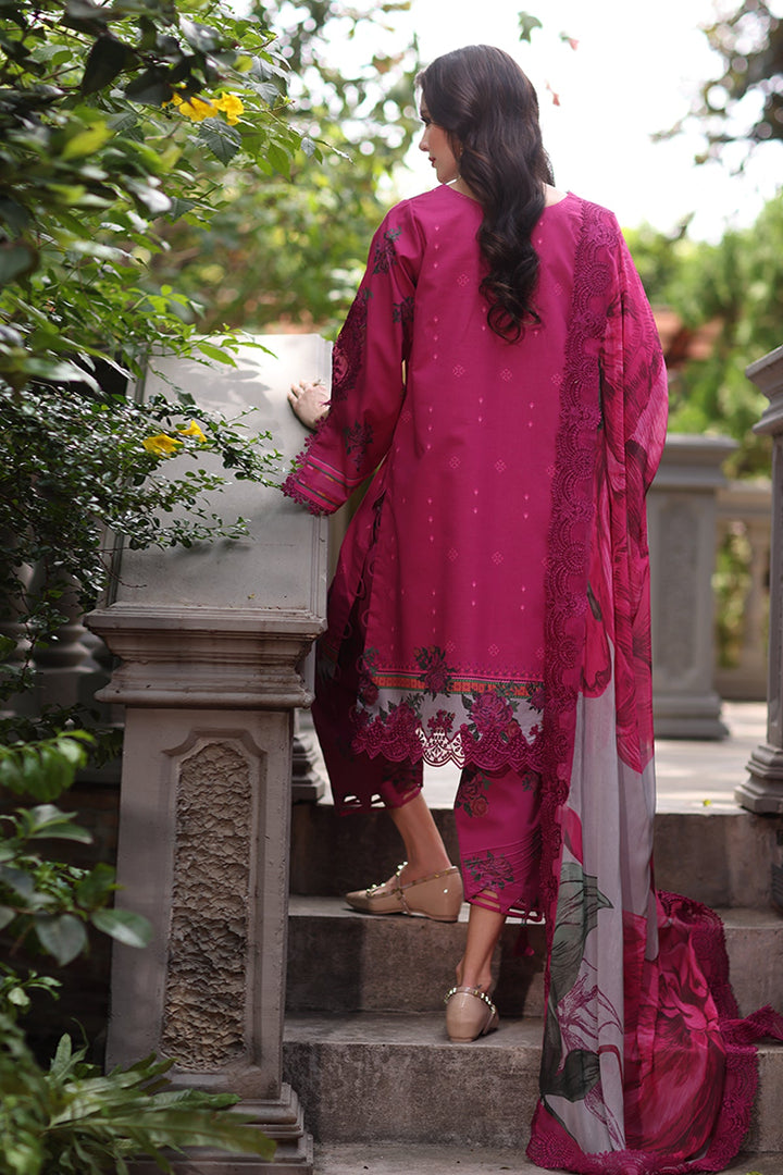 3-PC Unstitched Embroidered Lawn Collection
