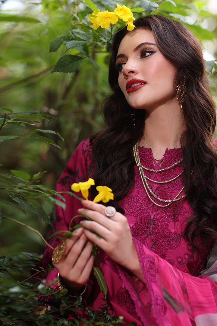 3-PC Unstitched Embroidered Lawn Collection