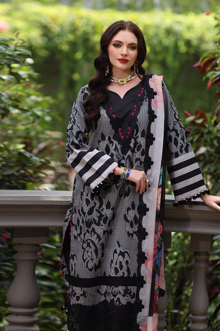 3-PC Unstitched Embroidered Lawn Collection