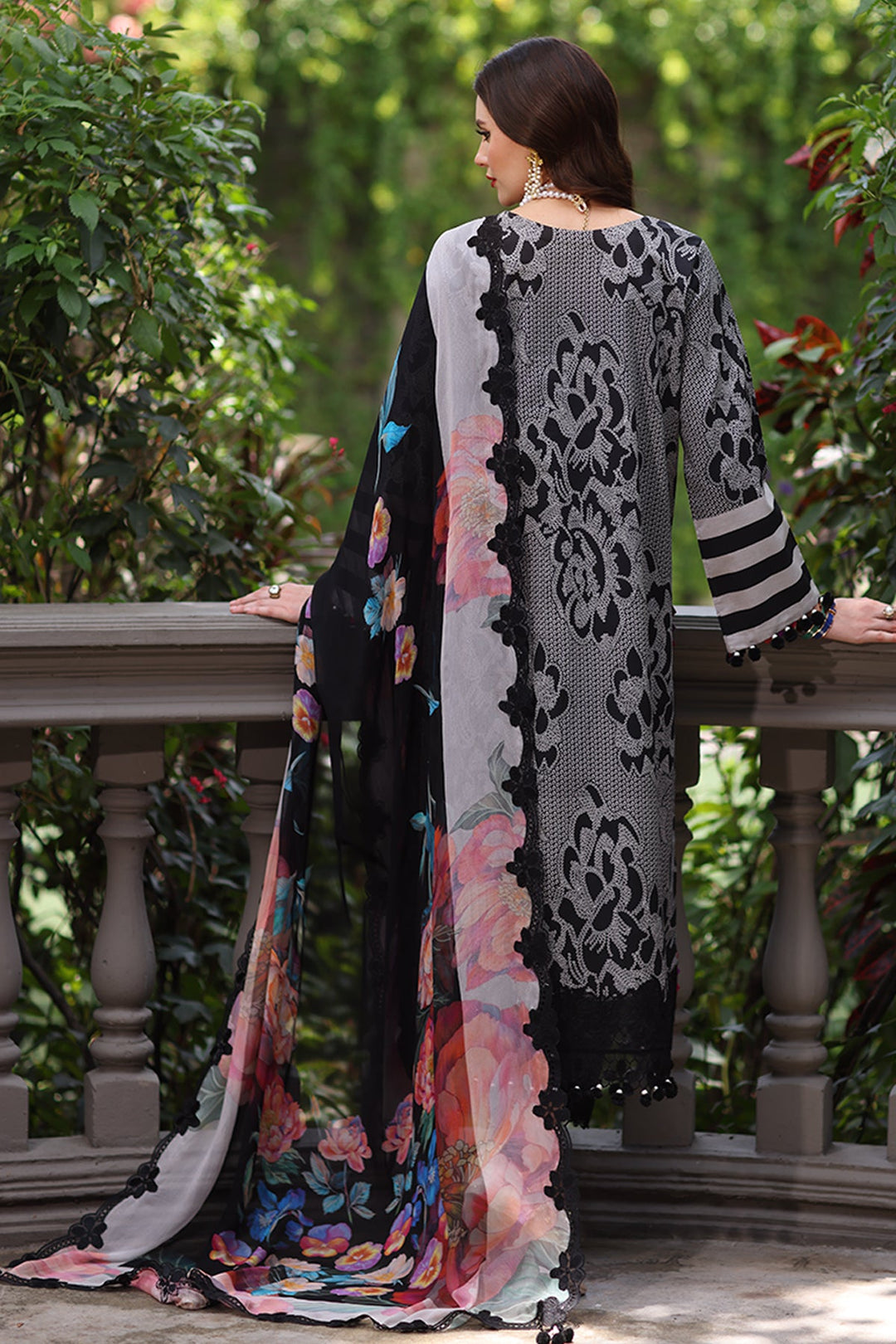 3-PC Unstitched Embroidered Lawn Collection