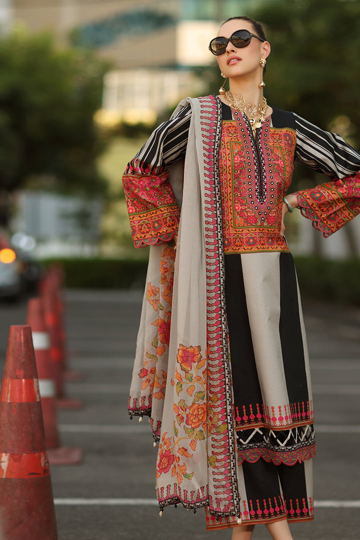 3-PC Unstitched Embroidered Lawn Collection