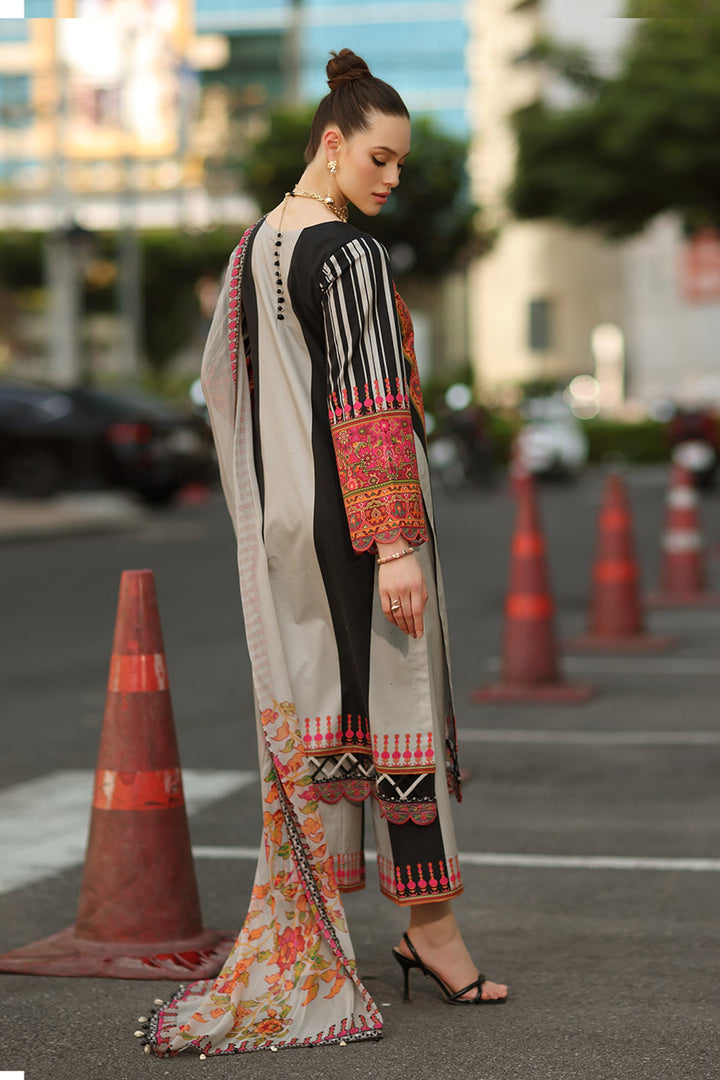 3-PC Unstitched Embroidered Lawn Collection