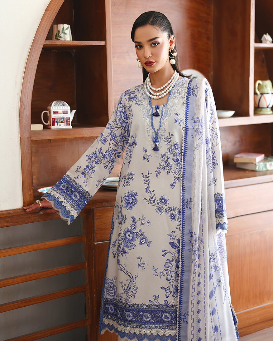 eclat garden printed lawn