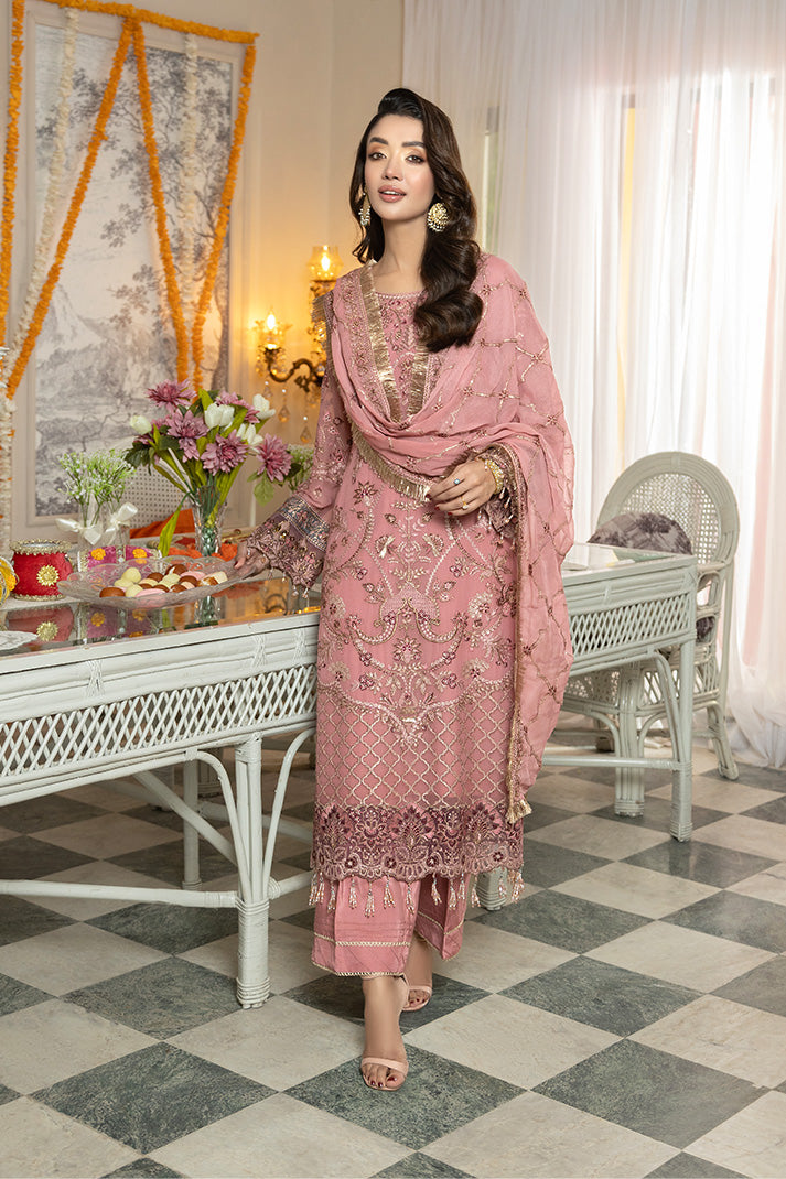 Shagun Embroidered Chiffon