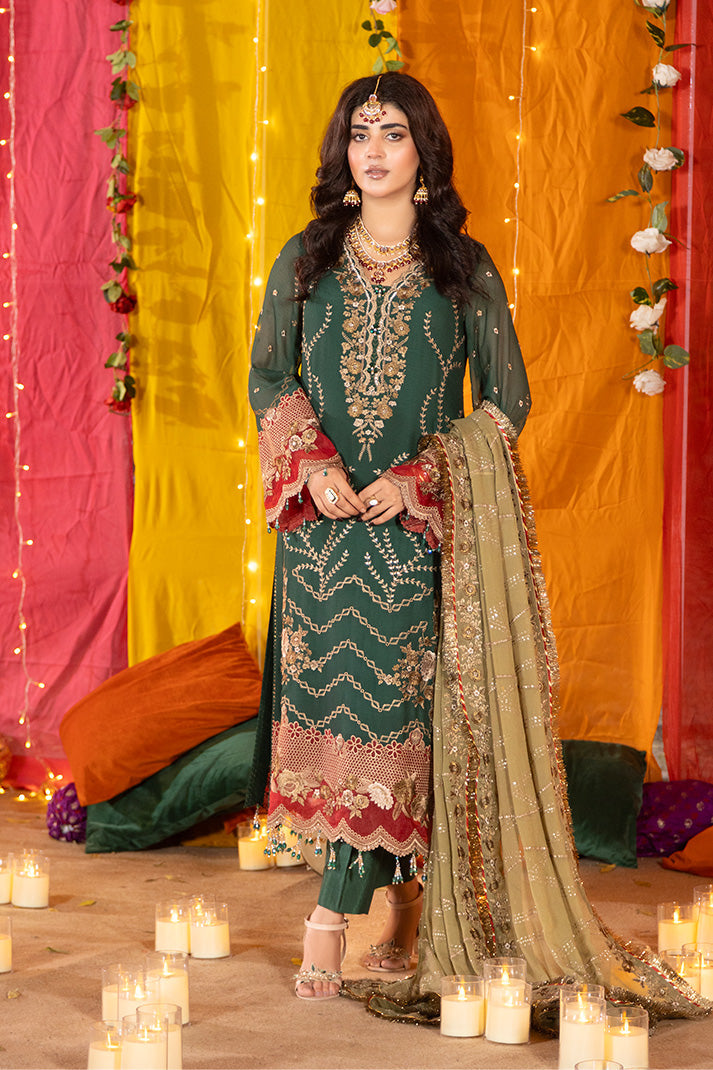 Shagun Embroidered Chiffon