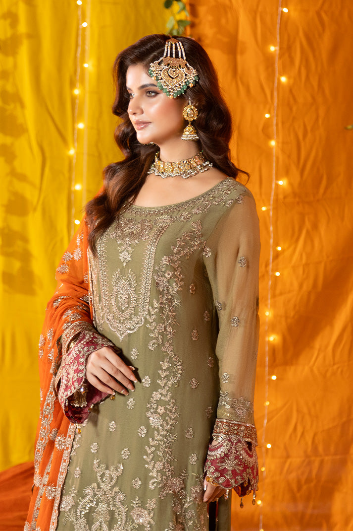 Shagun Embroidered Chiffon
