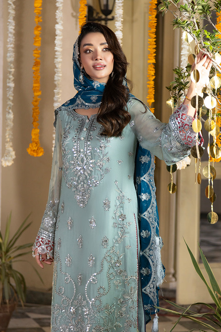 Shagun Embroidered Chiffon