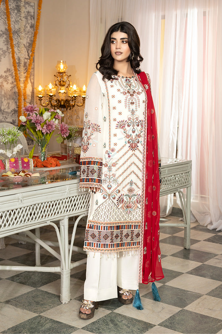 Shagun Embroidered Chiffon