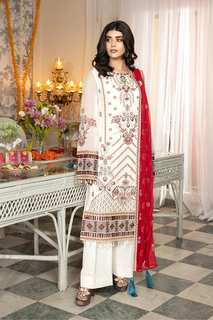 Shagun Embroidered Chiffon