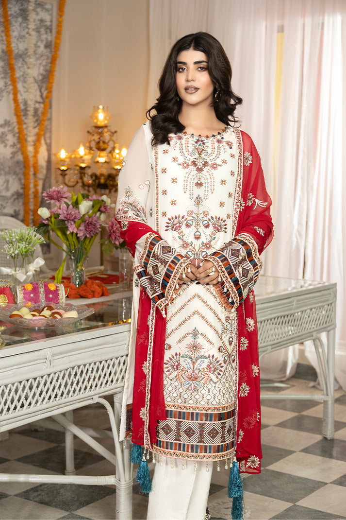 Shagun Embroidered Chiffon