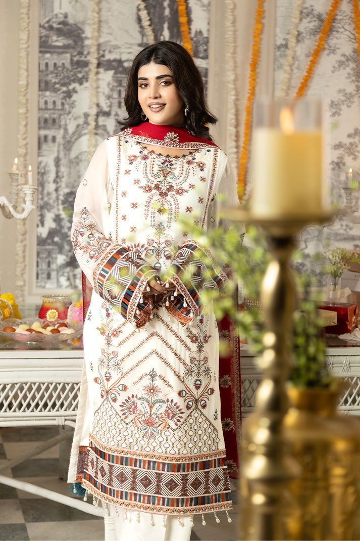Shagun Embroidered Chiffon