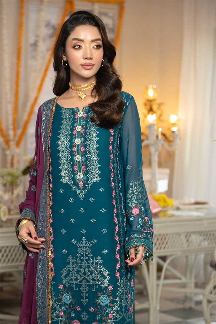 Shagun Embroidered Chiffon