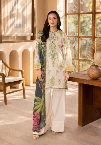 Mahajal Unstitched Three Piece