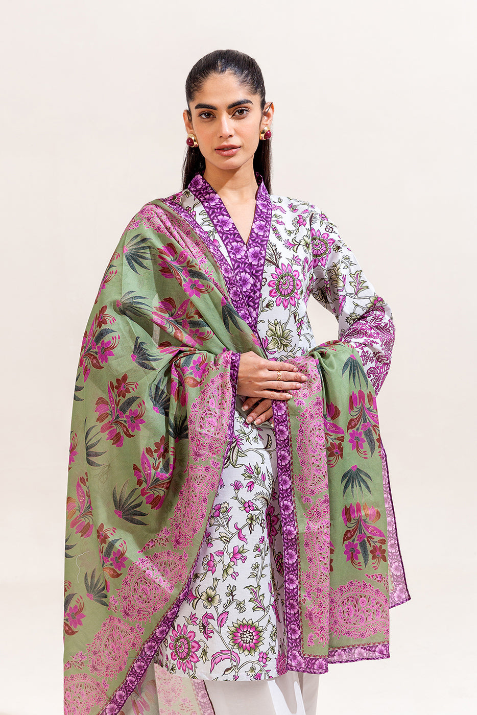 3 PIECE PRINTED LAWN SUIT