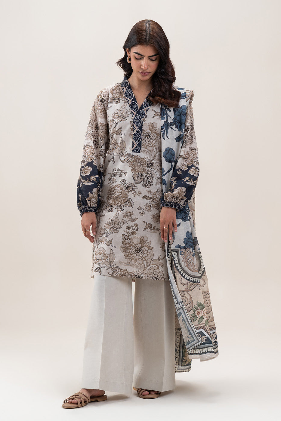 3 PIECE PRINTED LAWN SUIT