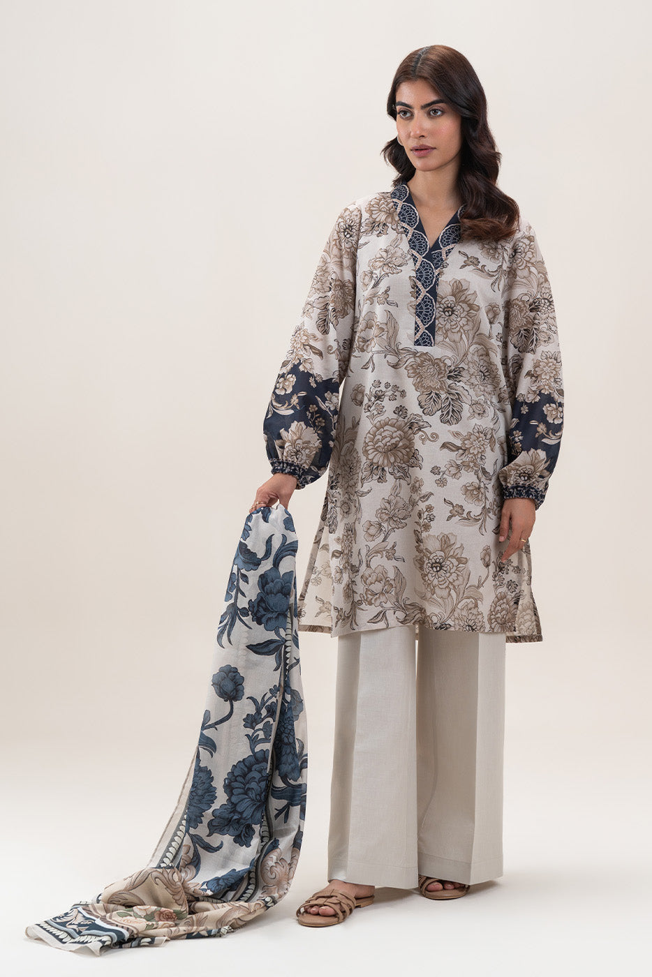 3 PIECE PRINTED LAWN SUIT