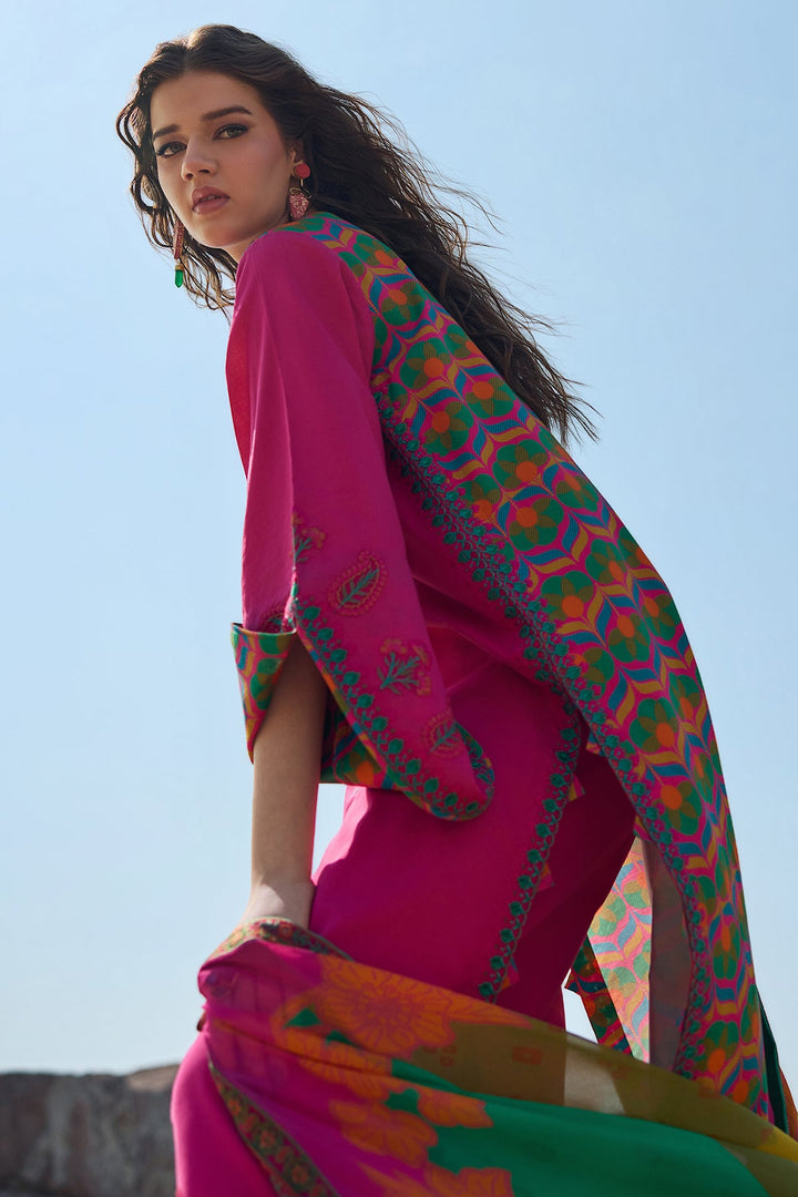 3-PC Unstitched Embroidered Lawn Collection