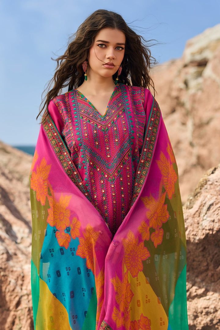 3-PC Unstitched Embroidered Lawn Collection