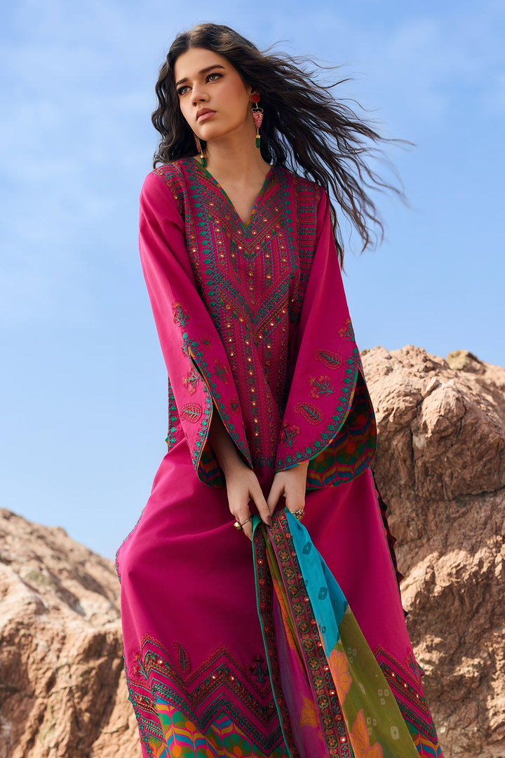 3-PC Unstitched Embroidered Lawn Collection