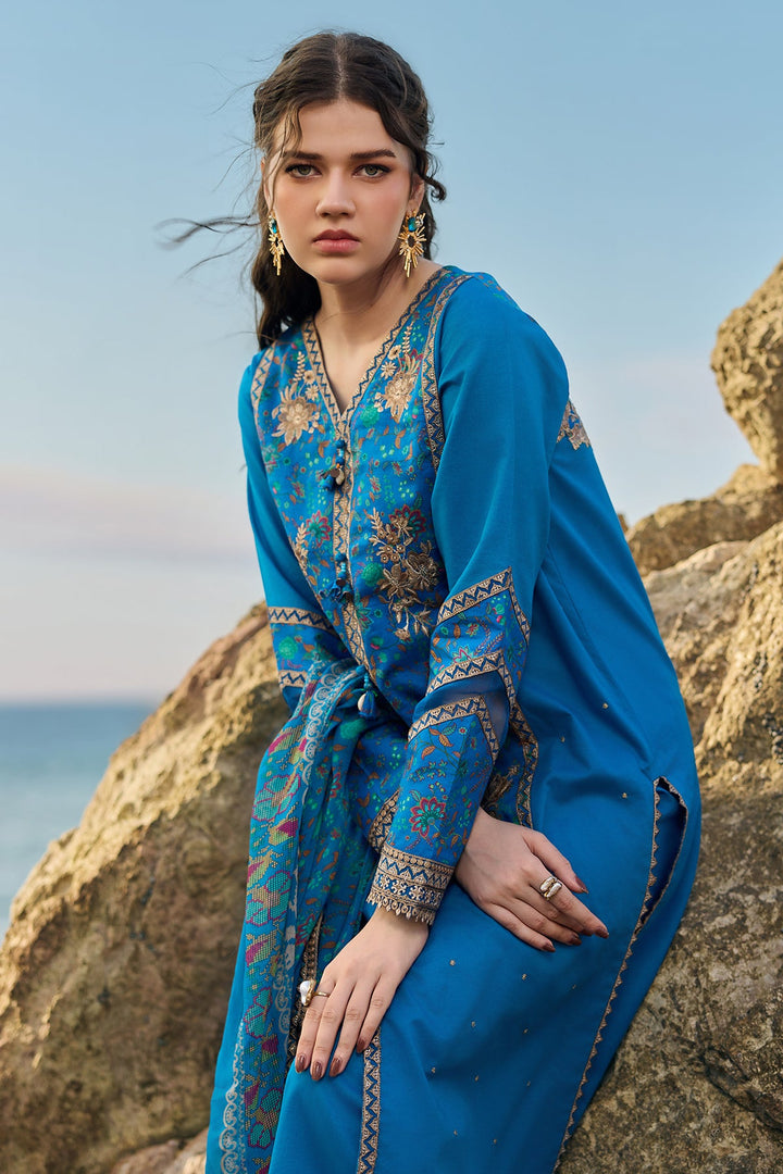 3-PC Unstitched Embroidered Lawn Collection