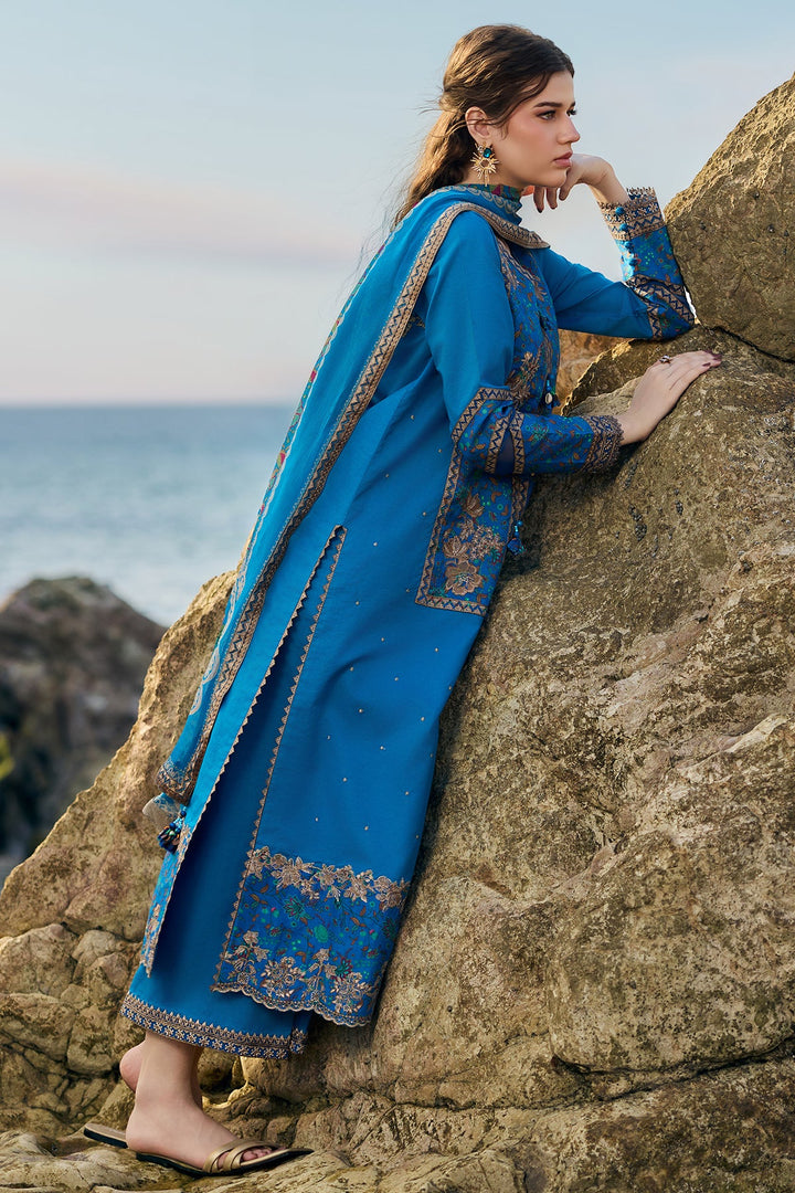 3-PC Unstitched Embroidered Lawn Collection