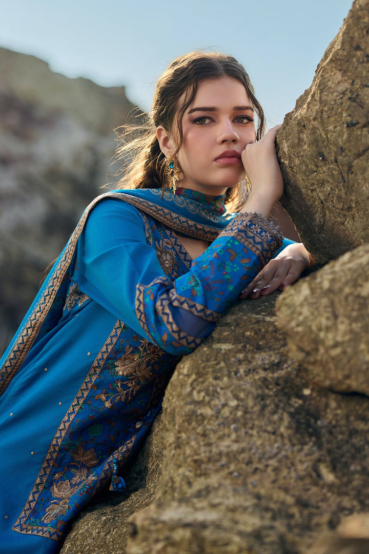 3-PC Unstitched Embroidered Lawn Collection
