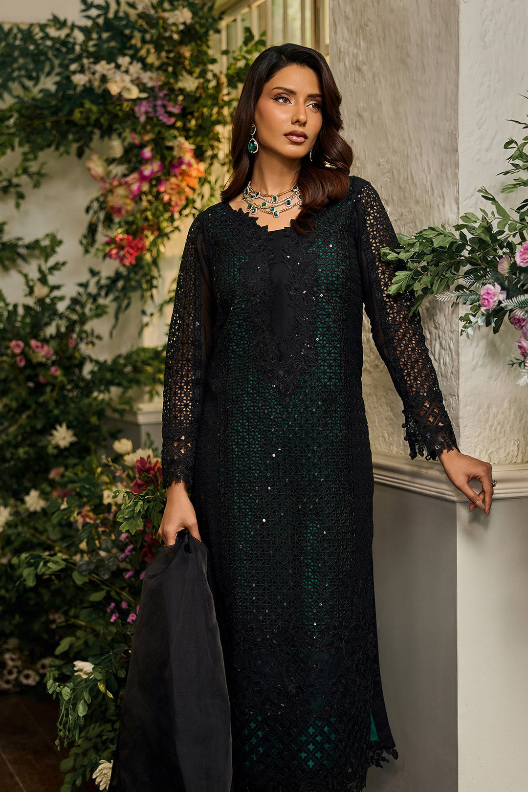 3-PC Unstitched Luxury Collection
